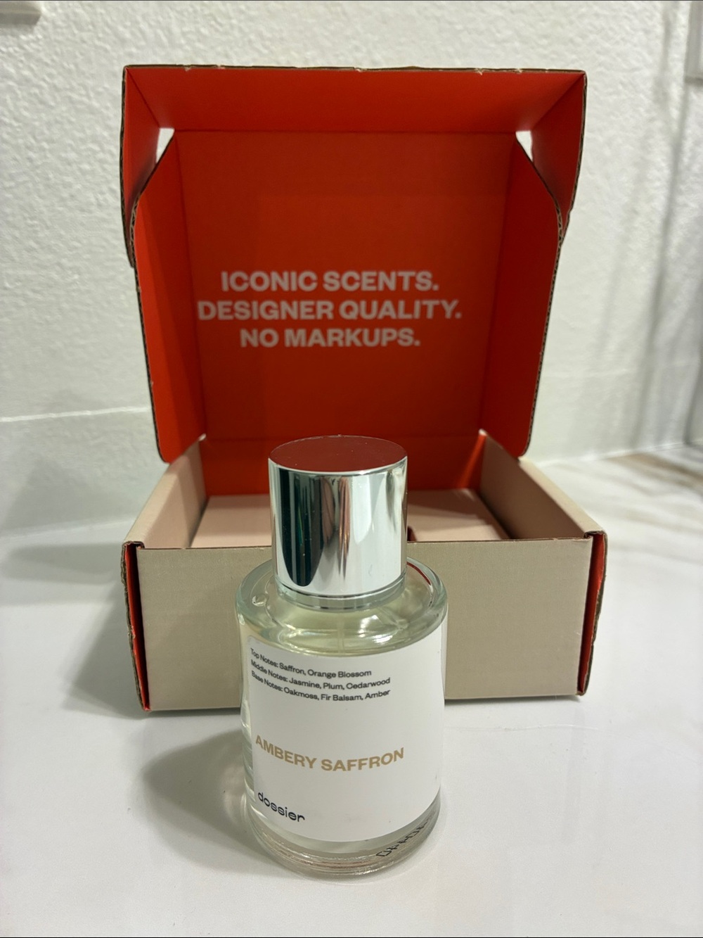 DOSSIER Ambery Saffron Women's Perfume - Ambery Saffron